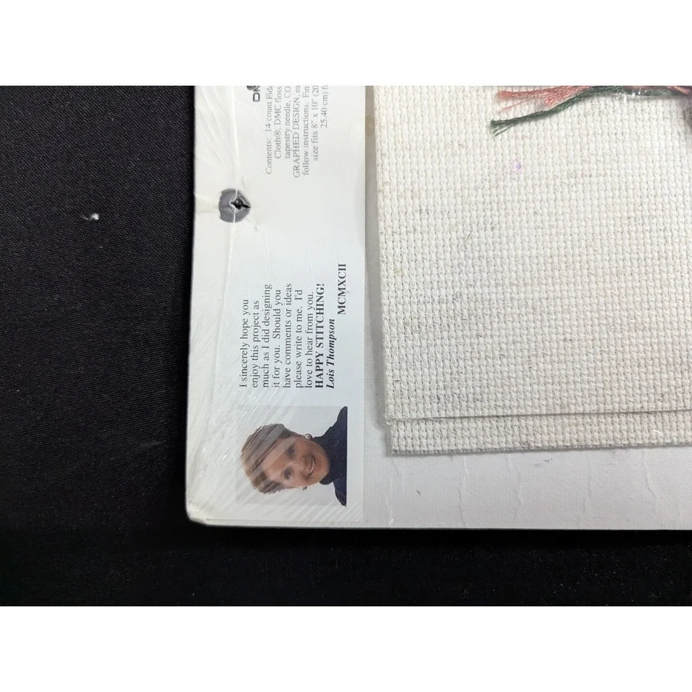 Vintage‎ Needlepoint tapestry stitching kit MY PRAYER Heirloom Treasure Thompson